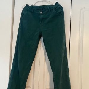 Shein slightly used dark green women’s jeans